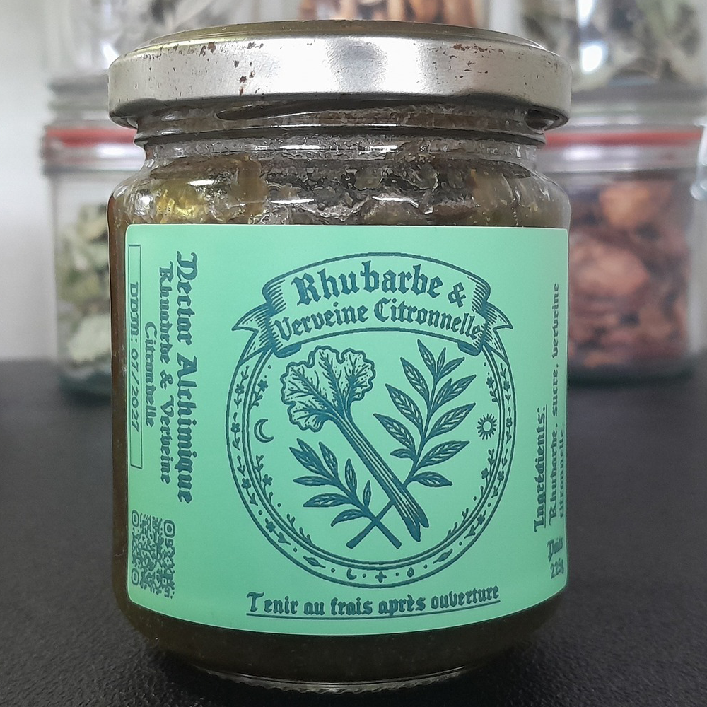 Rhubarbe à la Verveine Citronnelle